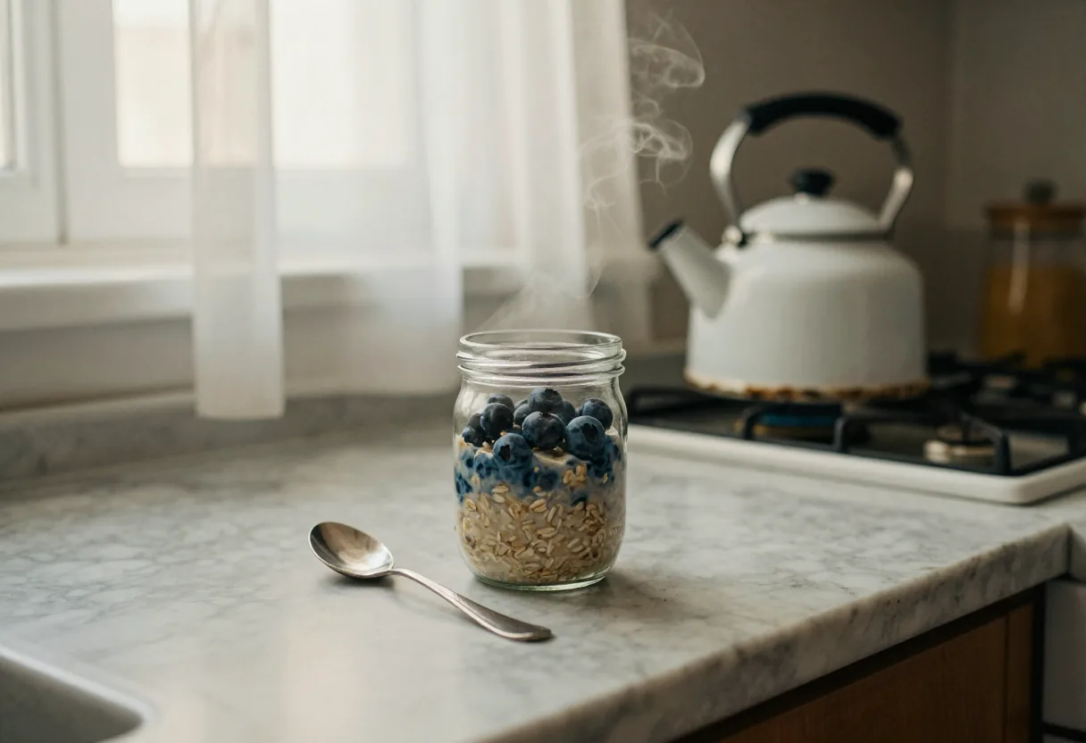 Overnight Oats Blueberry
