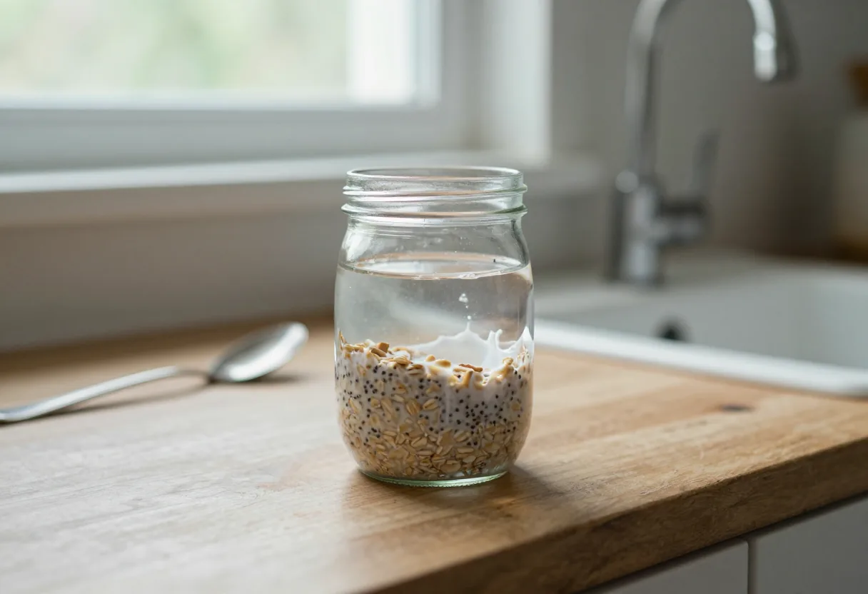 Overnight Oats in Water